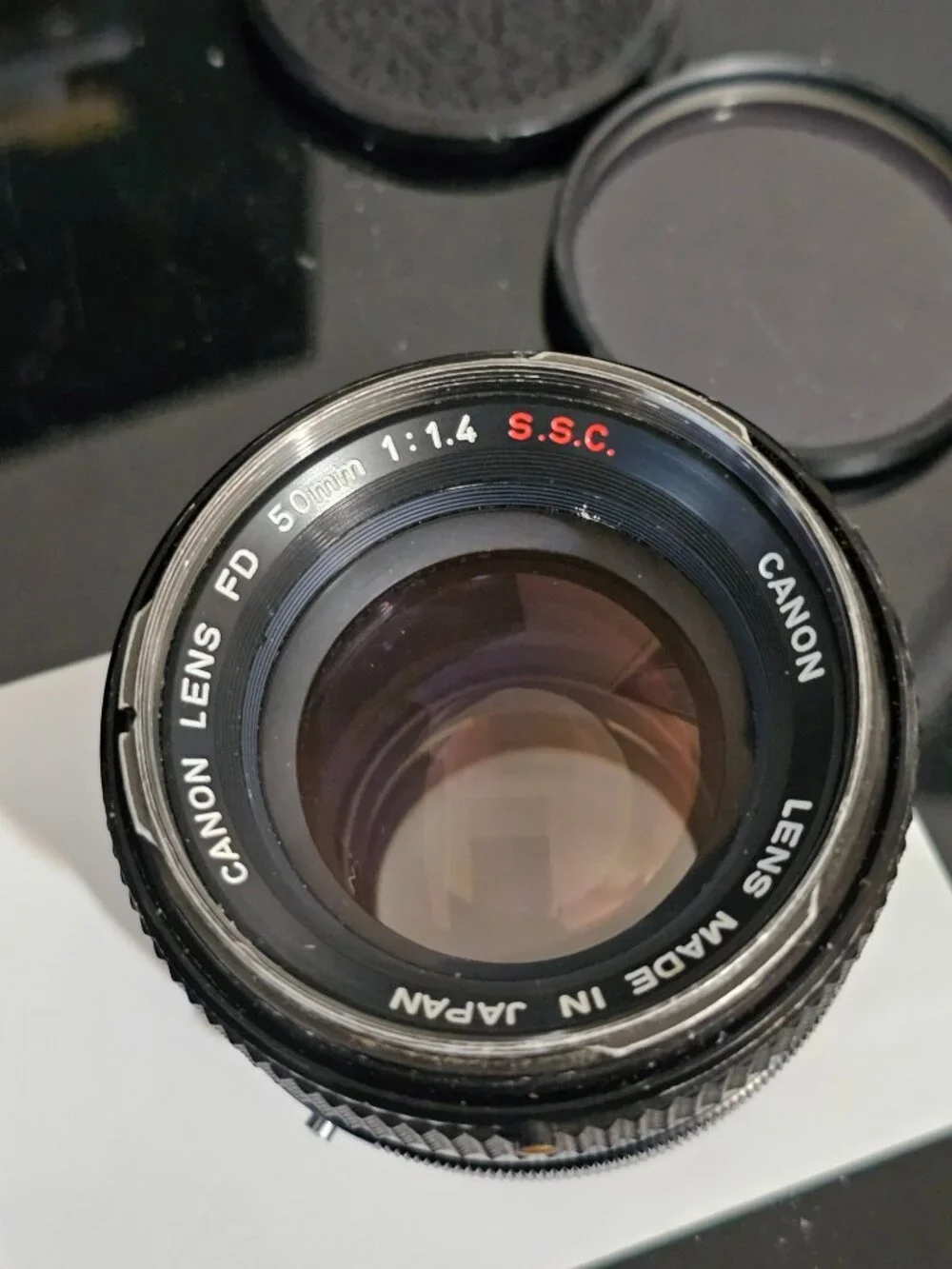 Canon 50 mm 1:1.4 SSC lens READ ( scratch free lens ! )
